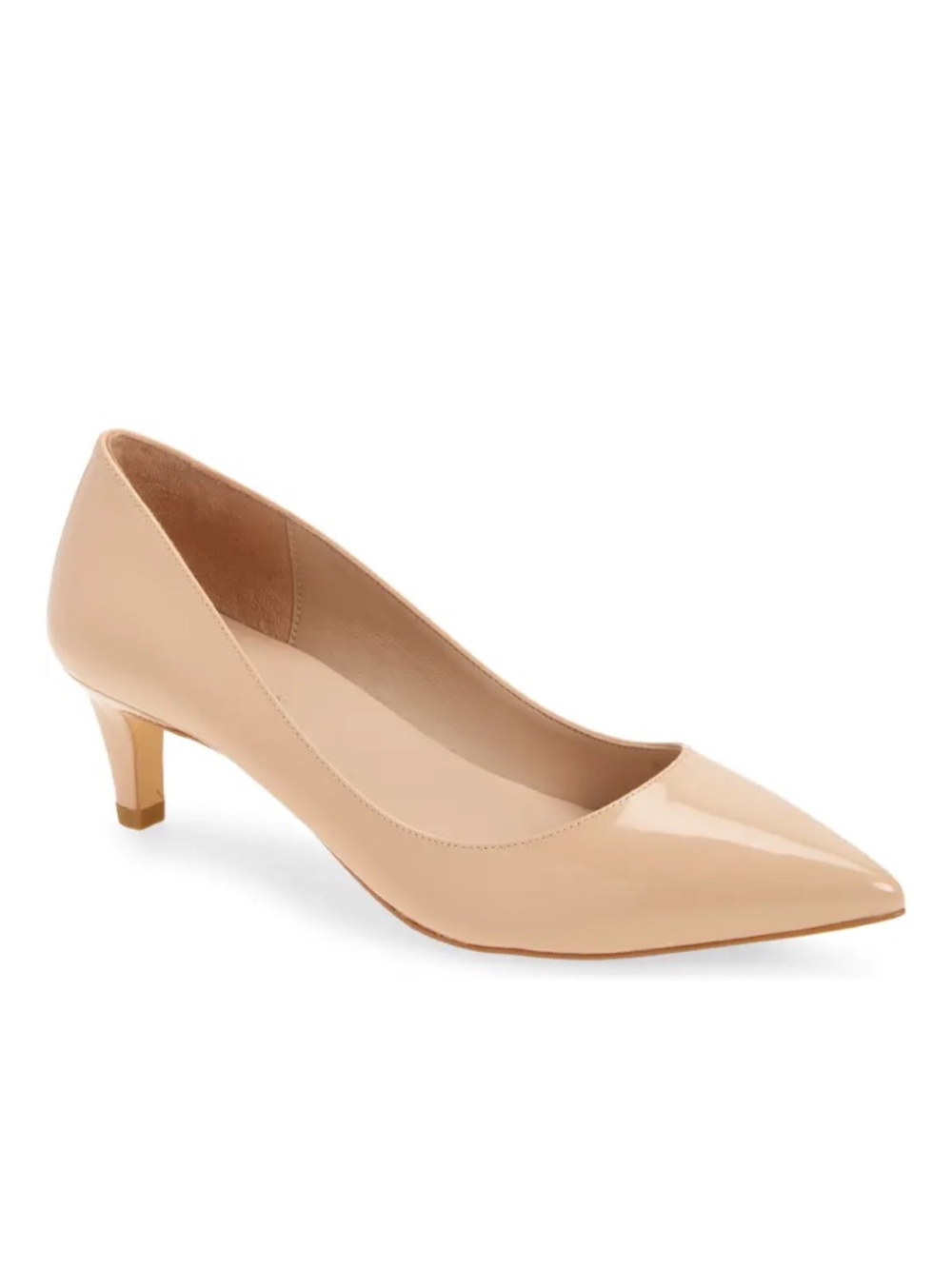 New Stuart Weitzman Dancer 50 Pump Golden Beige Sz 8